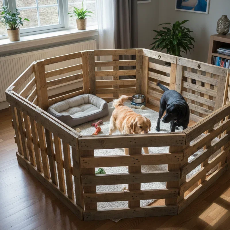 DIY Indoor Dog Fence Ideas