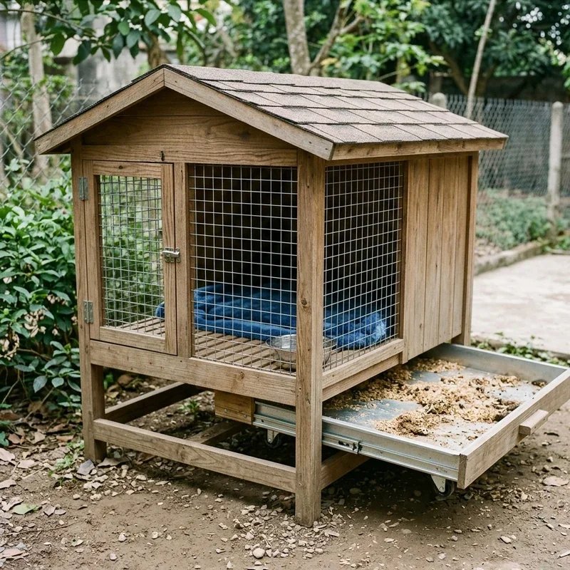 Raised Dog Kennel Ideas