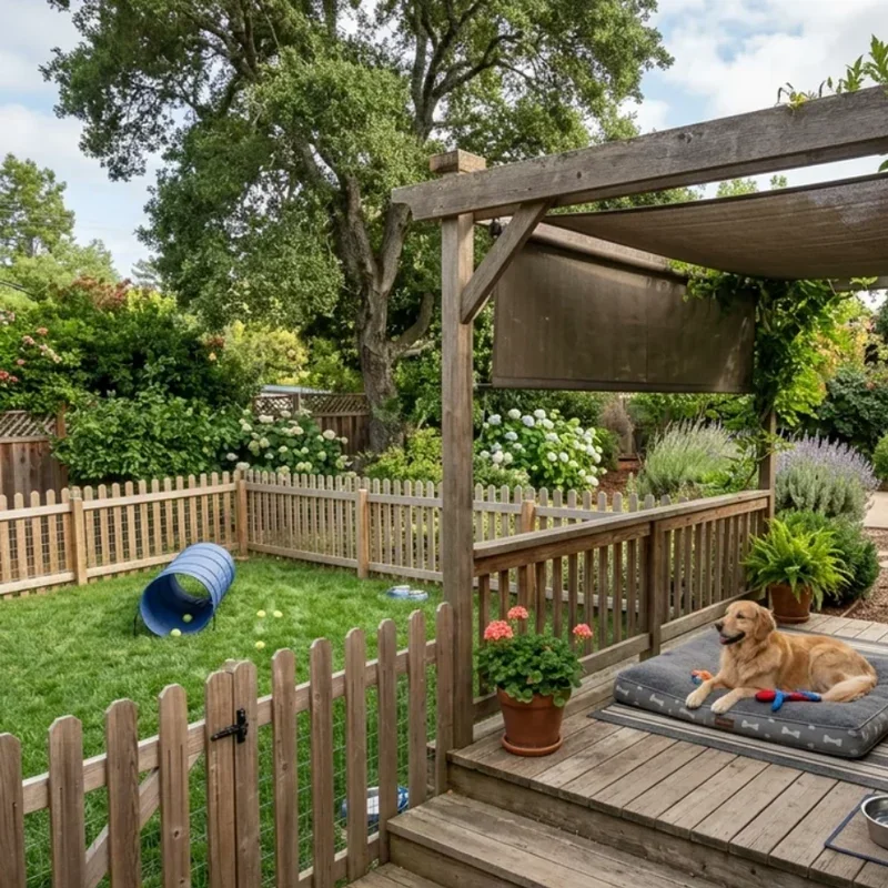 Dog Area Ideas Outside
