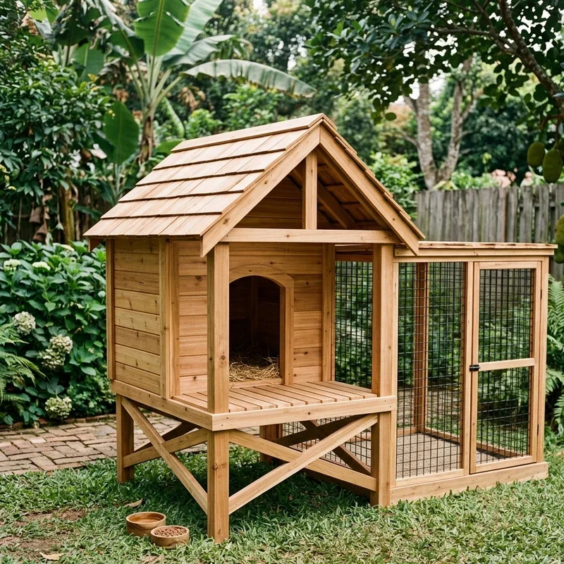Raised Dog Kennel Ideas