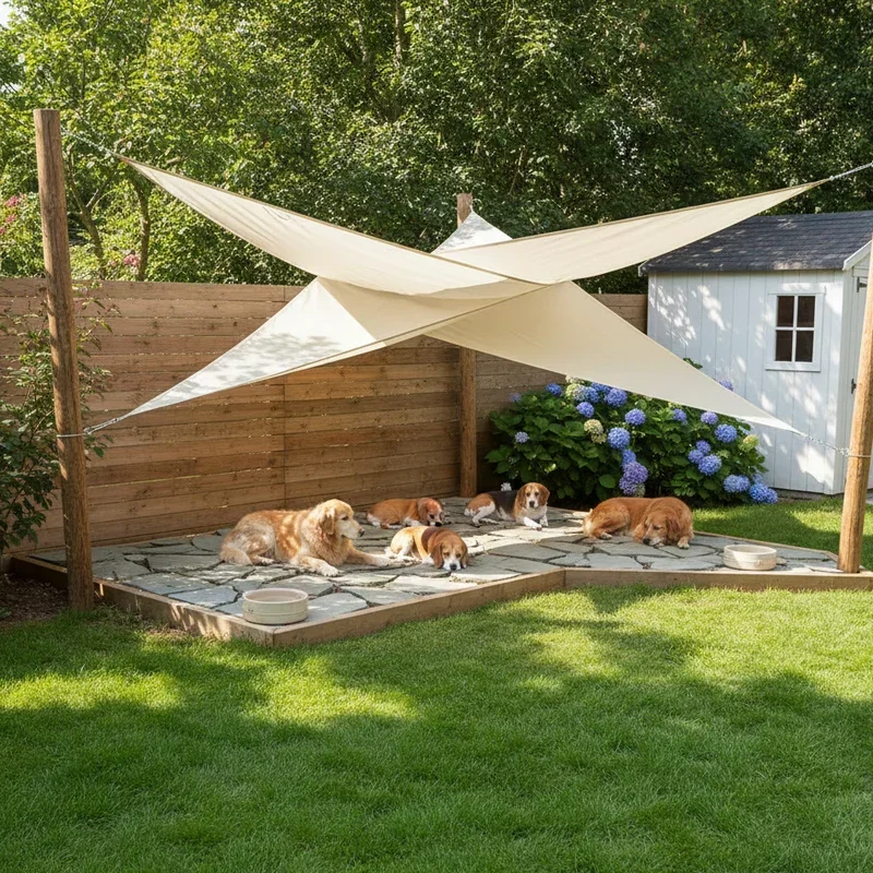 DIY Dog Shade Ideas