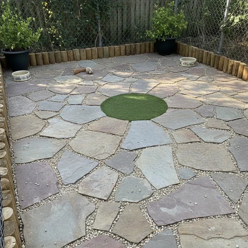 DIY Outdoor Dog Kennel Flooring Ideas