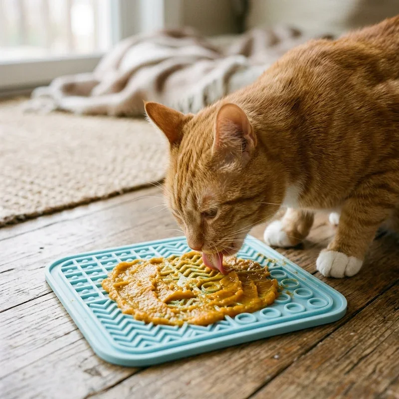 Cat Lick Mat Ideas