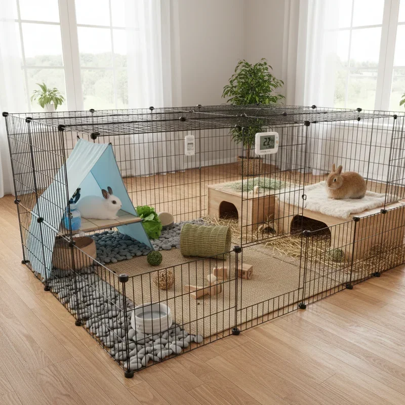 Indoor Rabbit Playpen Ideas