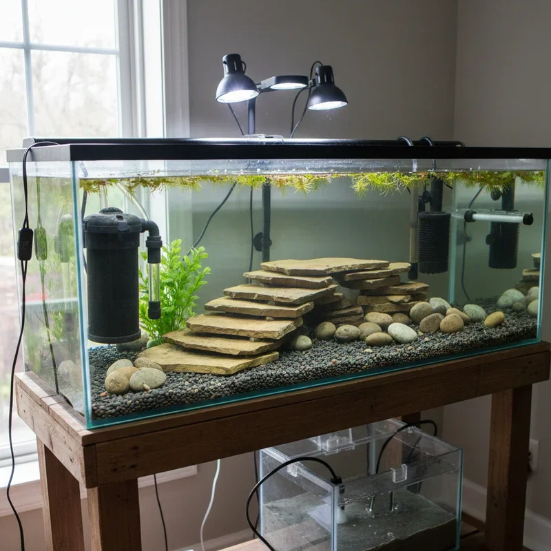 DIY Turtle Tank Setup Ideas