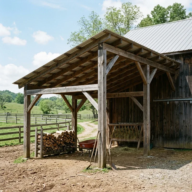 Barn Lean To Ideas