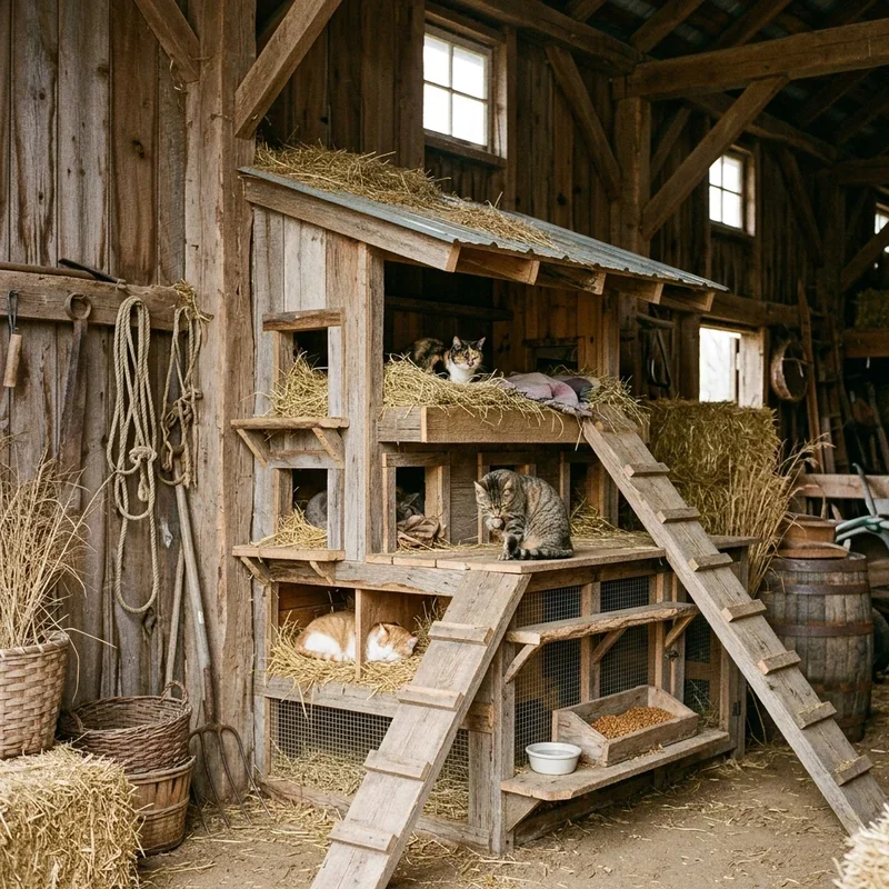 Barn Cat Shelter Ideas