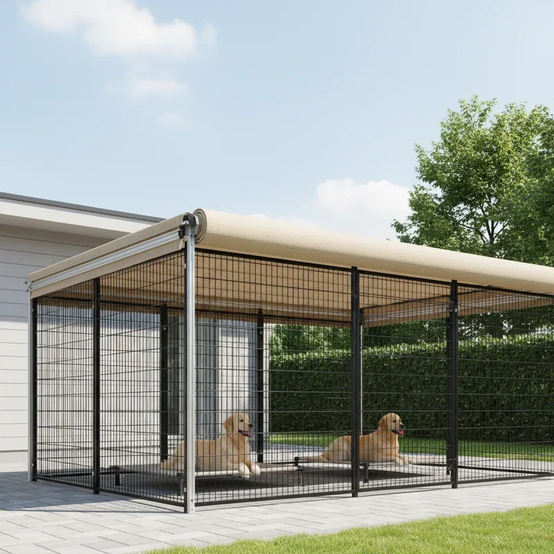 Dog Kennel Cover Ideas