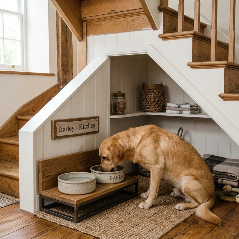 Dog Eating Area Ideas