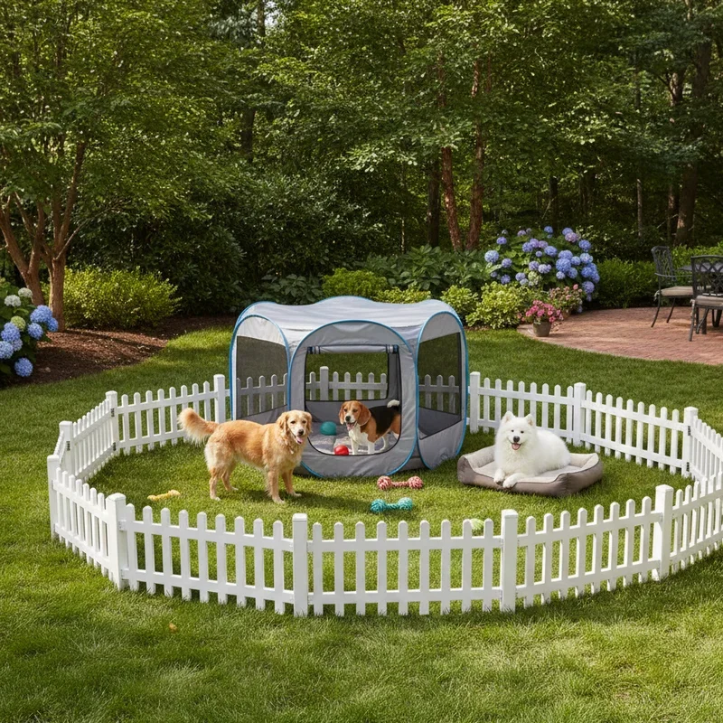 Dog Fence Ideas for Backyard