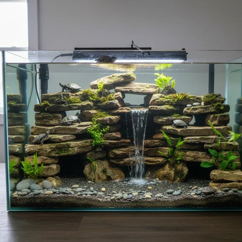 Aquatic Turtle Tank Ideas
