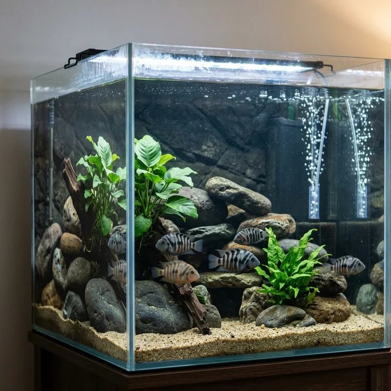 Cichlid Fish Tank Ideas