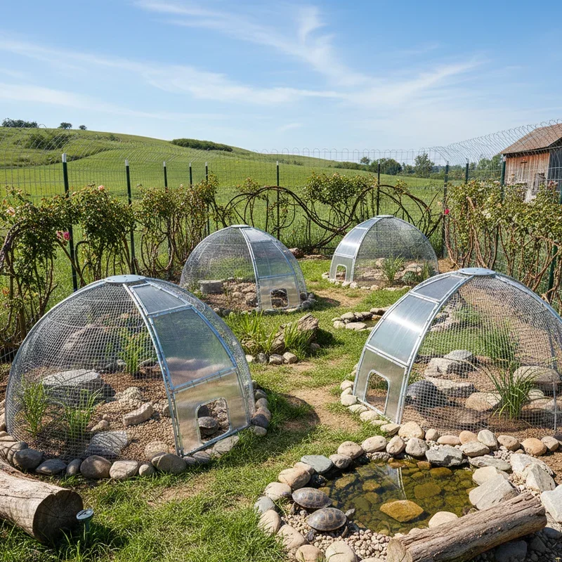 Outdoor Turtle Habitat Ideas