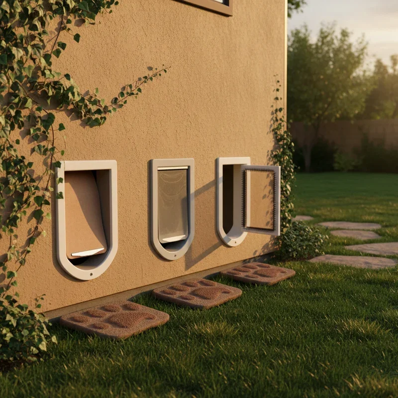 Dog Door Ideas for Wall