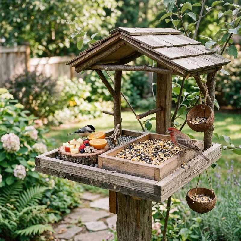 DIY Bird Feeding Station Ideas
