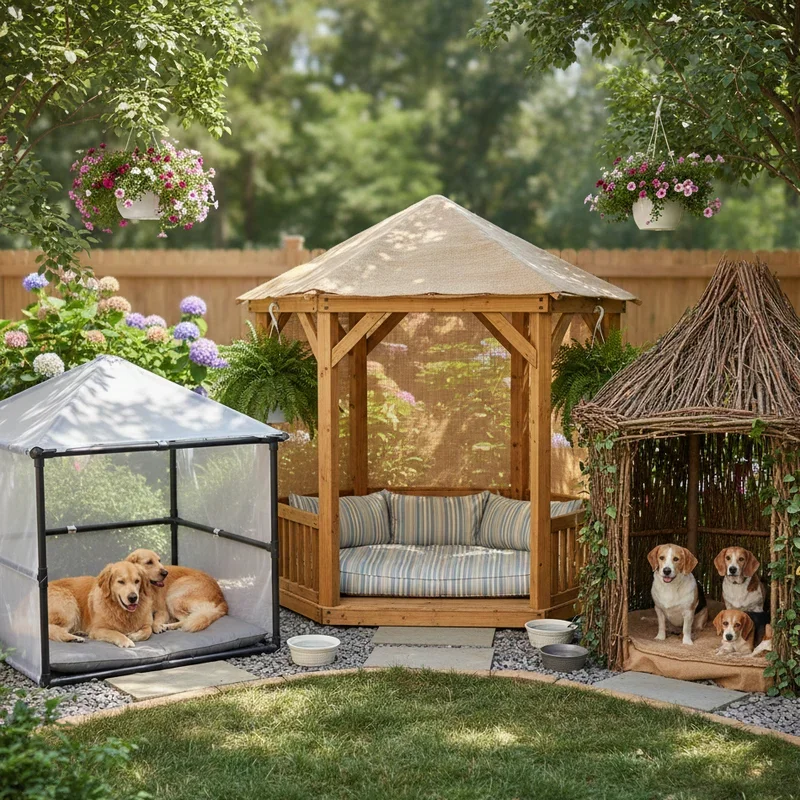 DIY Dog Shade Ideas