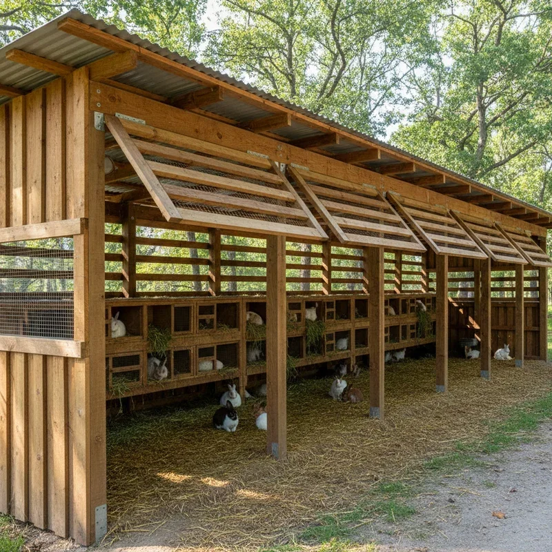 Rabbit Barn Ideas
