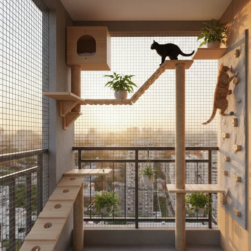 Cat Balcony Ideas
