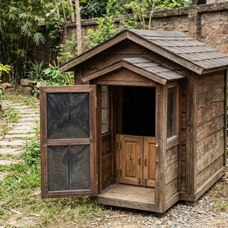 Dog House Door Ideas
