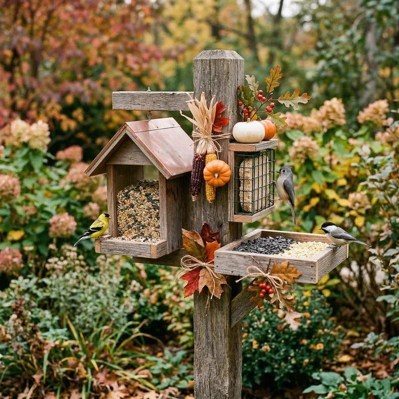 DIY Bird Feeding Station Ideas