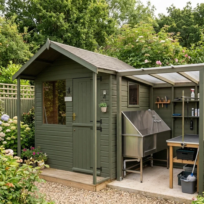 Dog Grooming Shed Ideas
