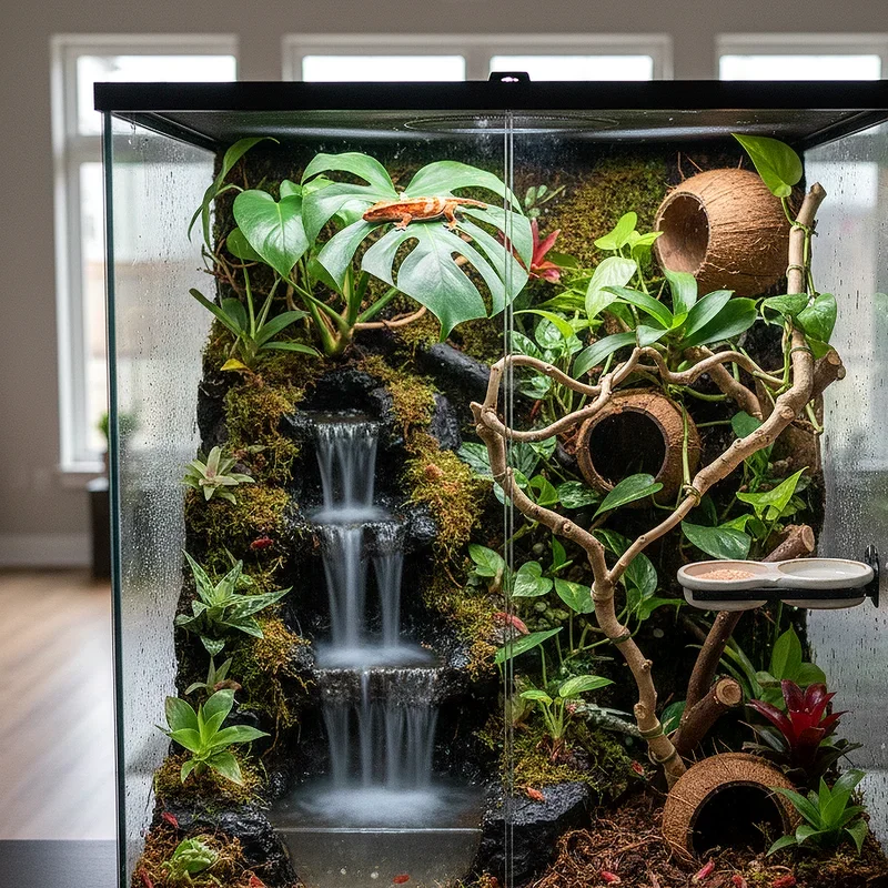 Crested Gecko Enclosure Ideas