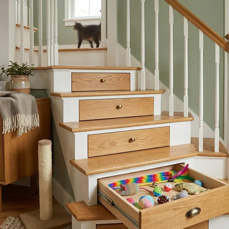 Cat Toy Storage Ideas