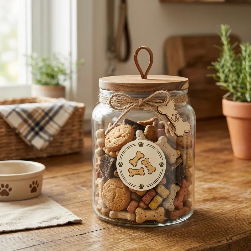 15 Dog Treat Jar Ideas for Cute and Organized Storage