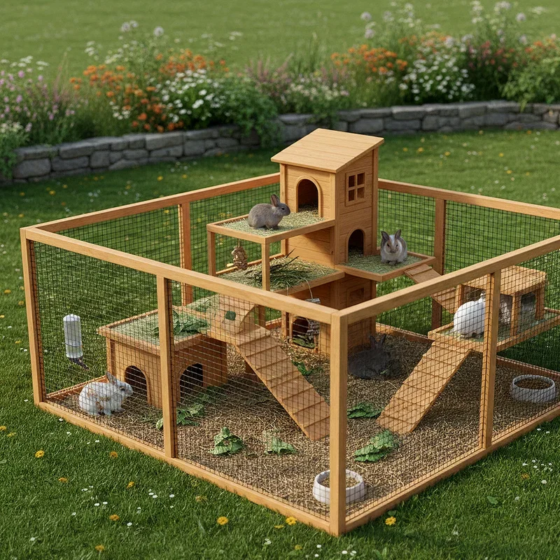 Outdoor Rabbit Enclosure Ideas