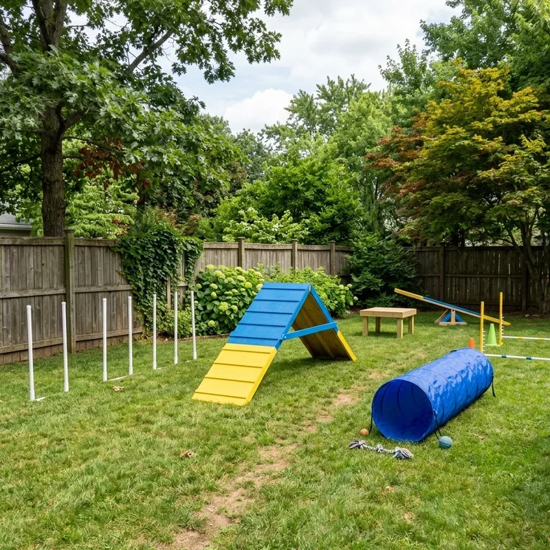 Backyard Dog Playground Ideas