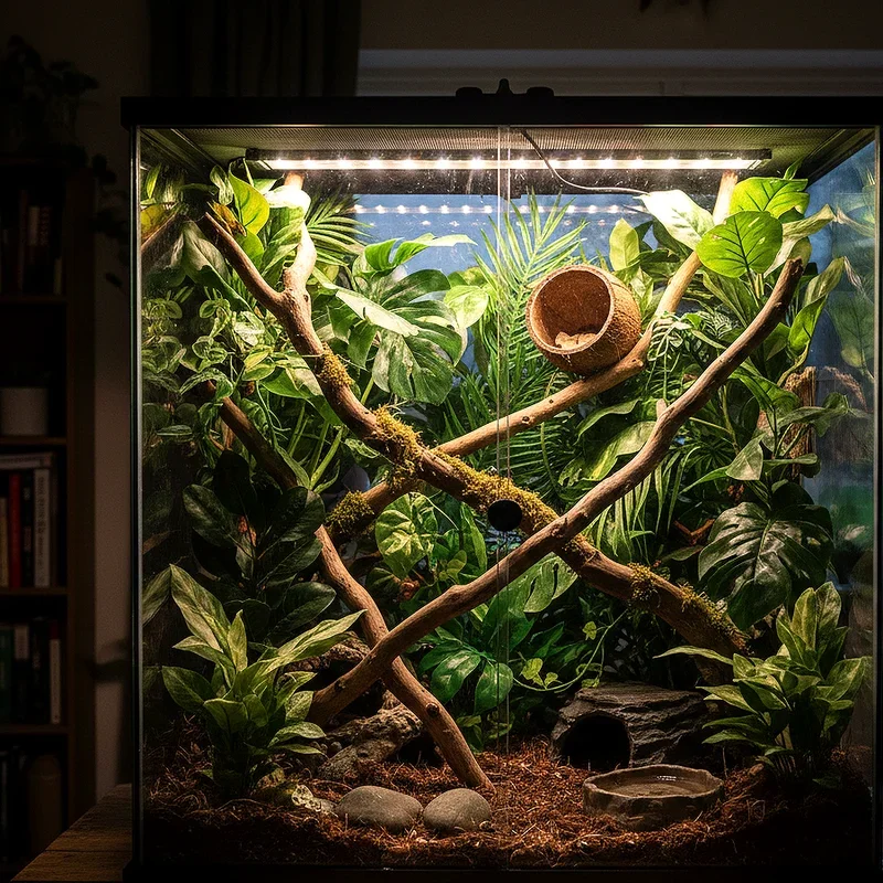 Crested Gecko Enclosure Ideas