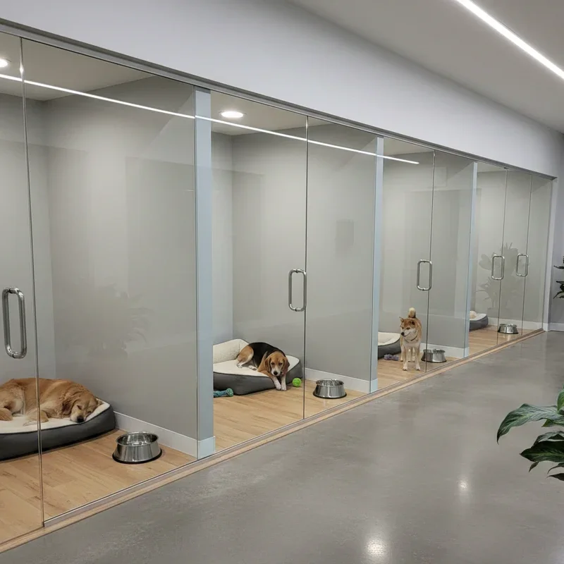 Indoor Dog Boarding Kennel Ideas
