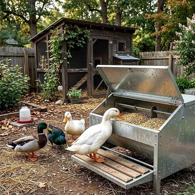 Duck Feeder Ideas