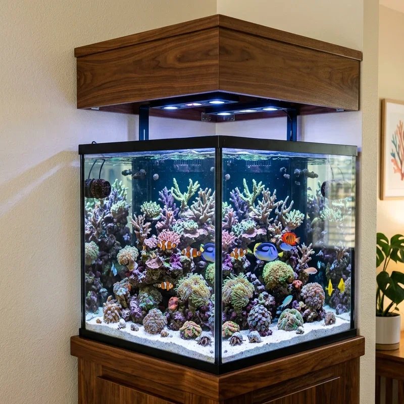 Corner Fish Tank Ideas