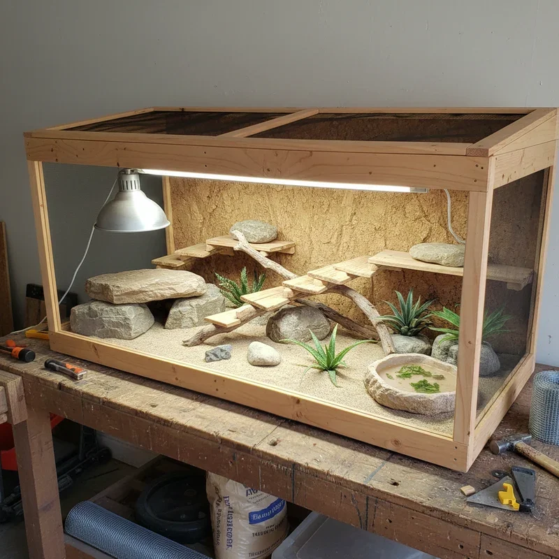 15 DIY Bearded Dragon Enclosure Ideas That Inspire