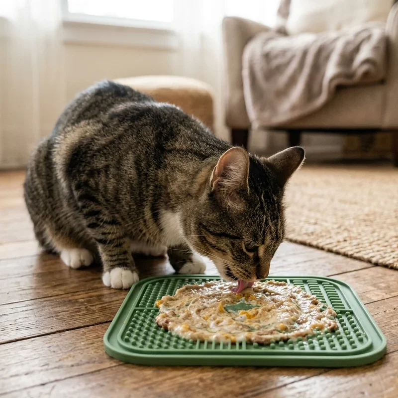Cat Lick Mat Ideas