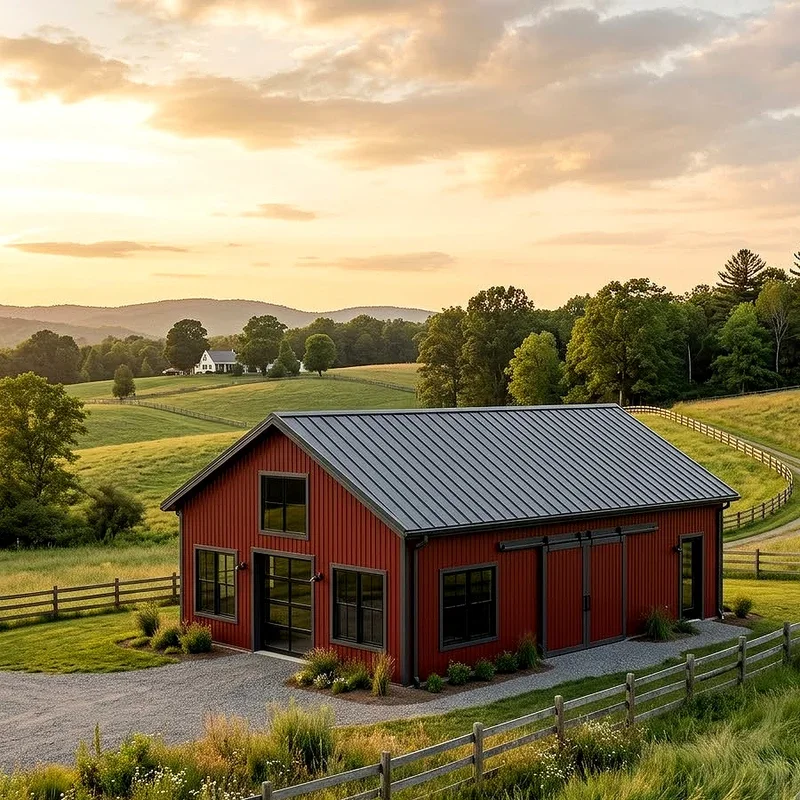 Metal Barn Color Ideas