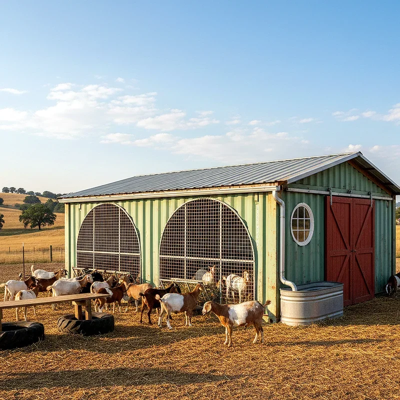 Goat Barn Ideas