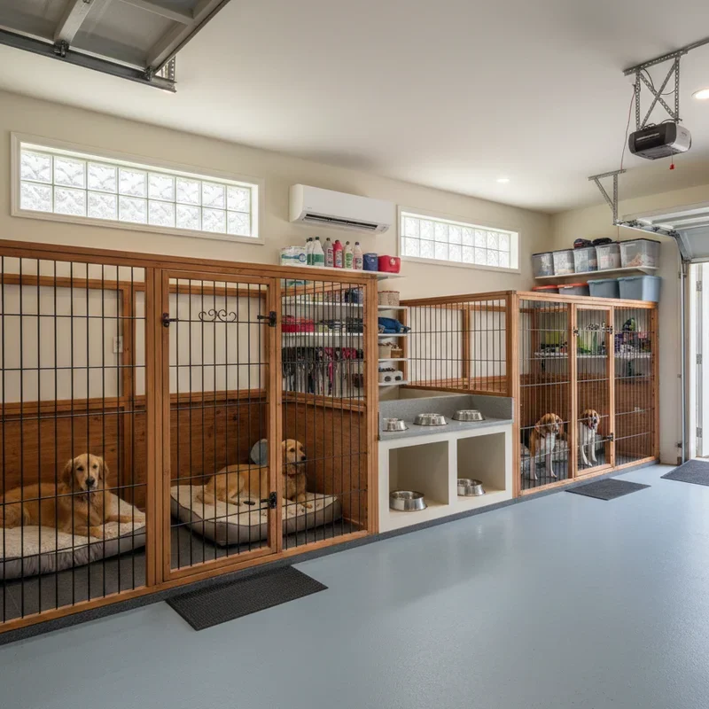 Dog Kennel Ideas for Multiple Dogs