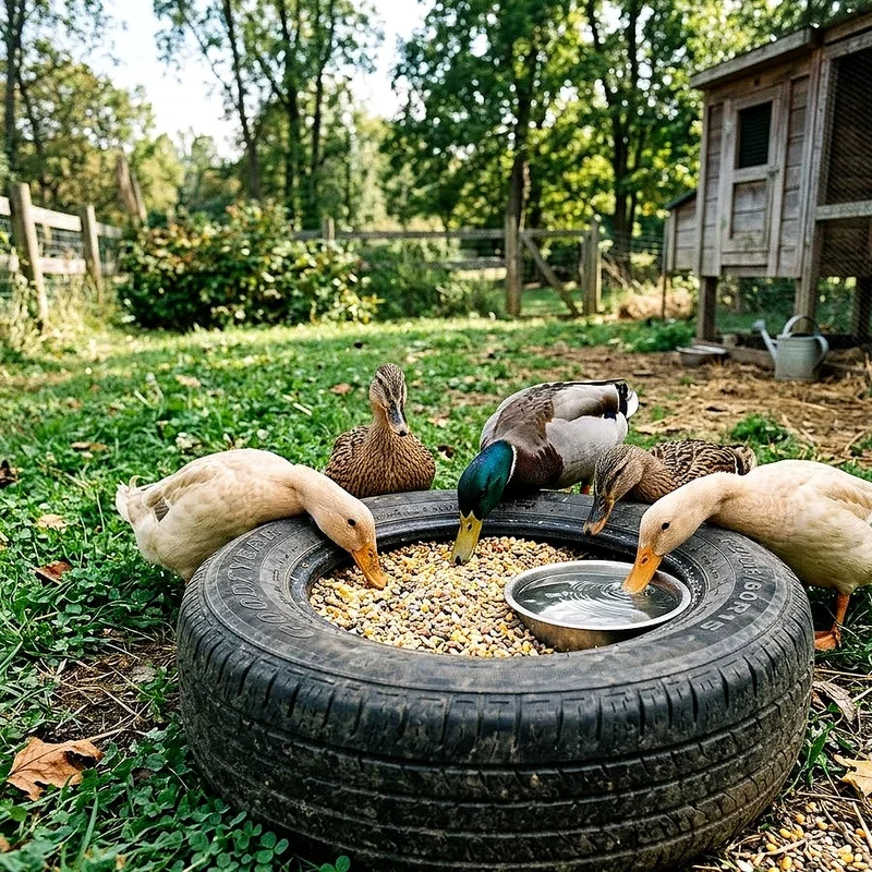 Duck Feeder Ideas