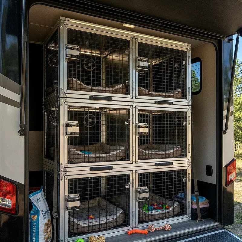 RV Dog Kennel Ideas