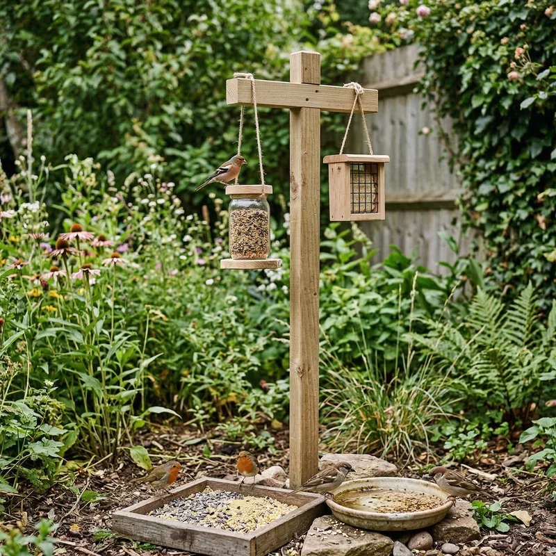 DIY Bird Feeding Station Ideas
