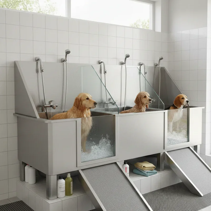 Dog Grooming Tub Ideas