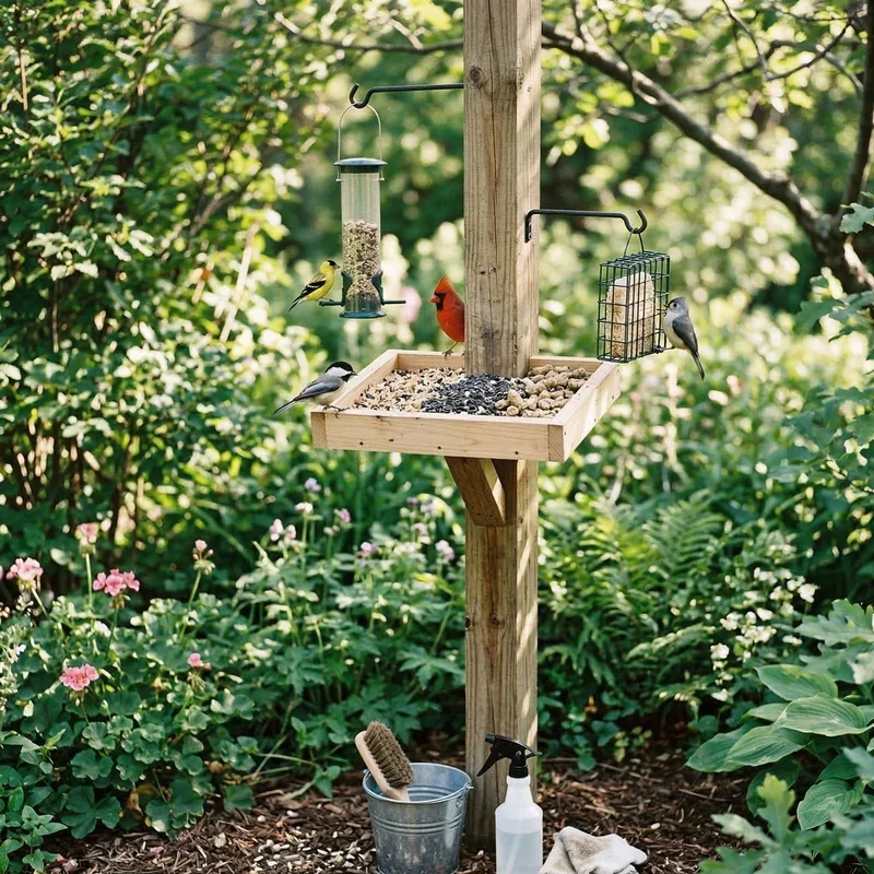 DIY Bird Feeding Station Ideas