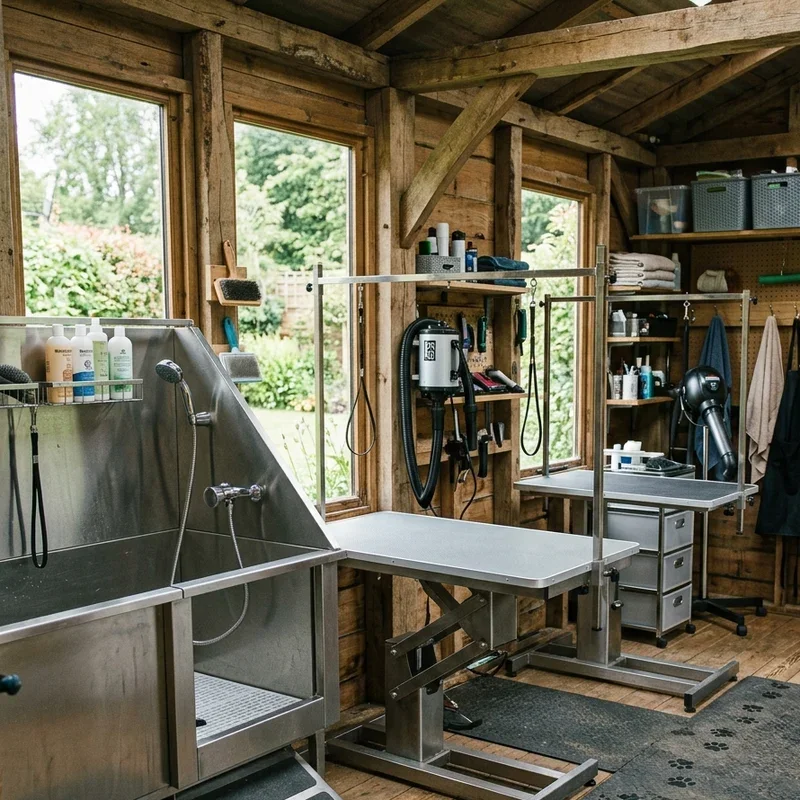 Dog Grooming Shed Ideas
