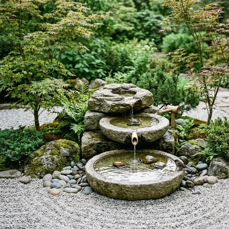 Bird Bath Fountain Ideas