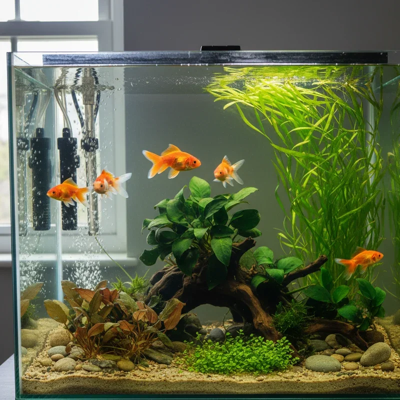 Goldfish Tank Setup Ideas