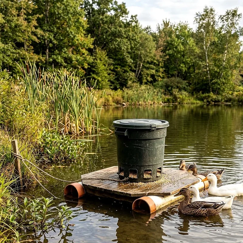 Duck Feeder Ideas