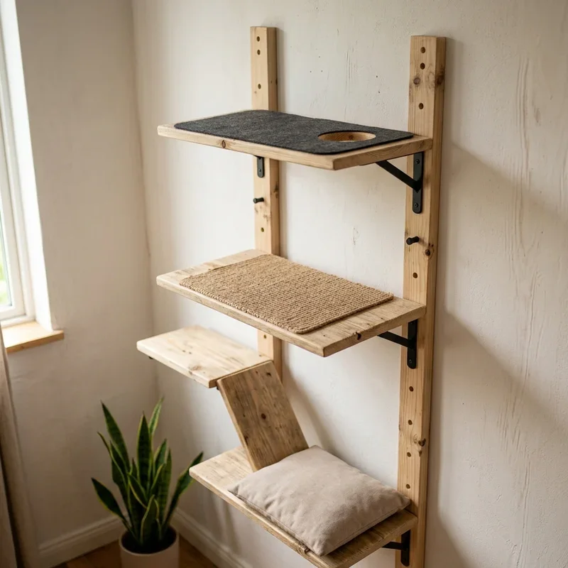 DIY Cat Shelf Ideas