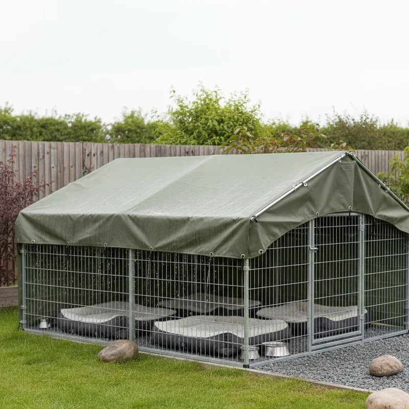 Dog Kennel Cover Ideas